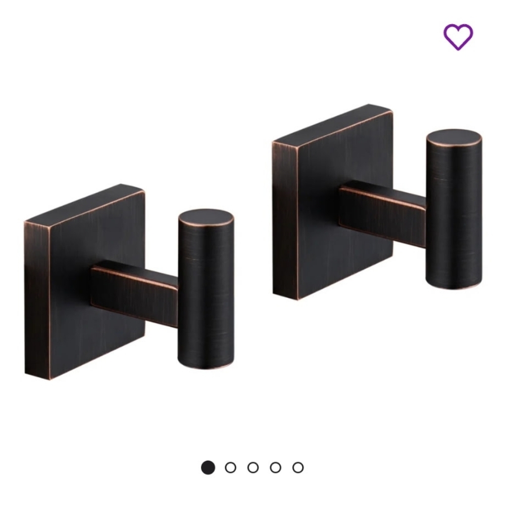 Modern Black Wall Hooks